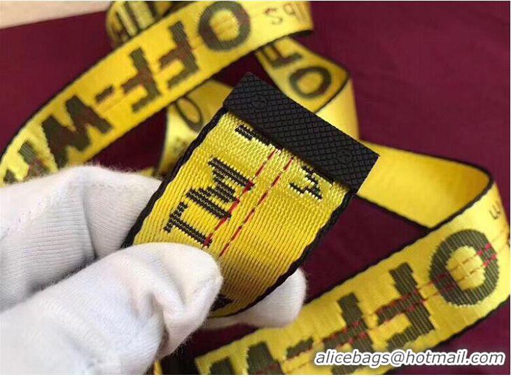 Buy Inexpensive OFF-White Industrial Belt OW6712 Yellow