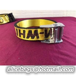 Low Price OFF-White Industrial Belt OW6713 Yellow