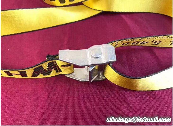 Low Price OFF-White Industrial Belt OW6713 Yellow