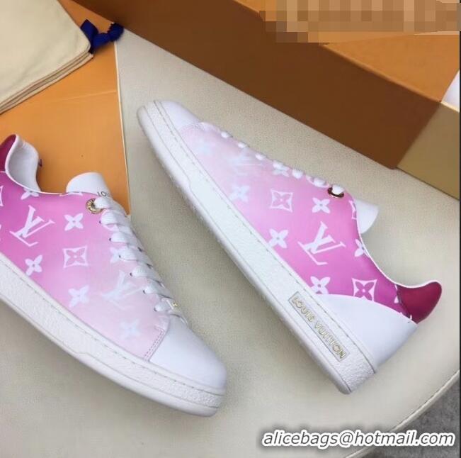 Latest Style Louis Vuitton LV Escale Low-Top Sneaker LV0633 Rosy 2020