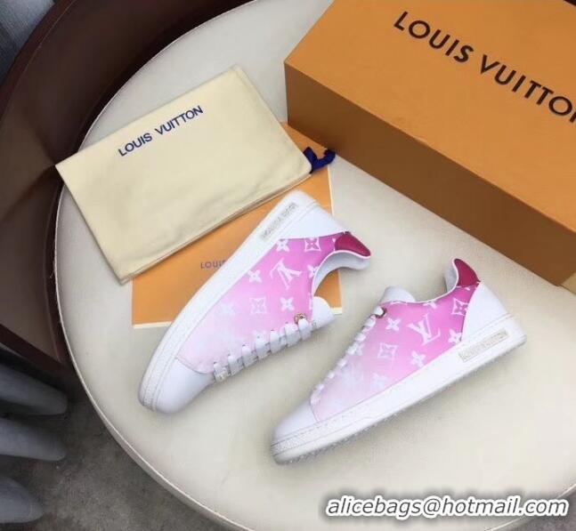 Latest Style Louis Vuitton LV Escale Low-Top Sneaker LV0633 Rosy 2020