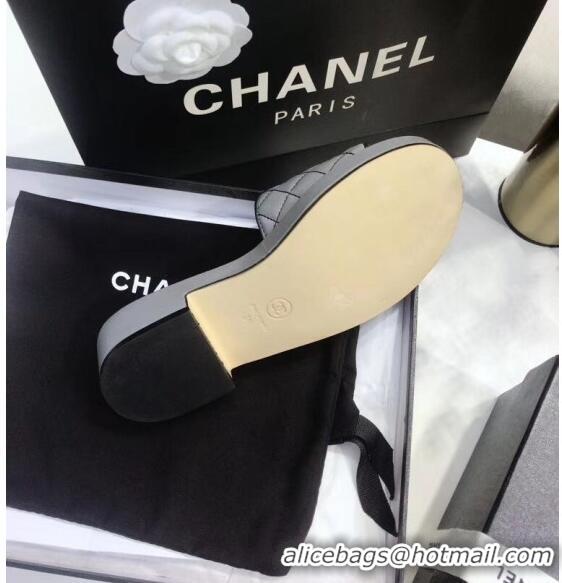 Reasonable Price Chanel Quilting Lambskin Mules Sandals G35903 Grey 2020