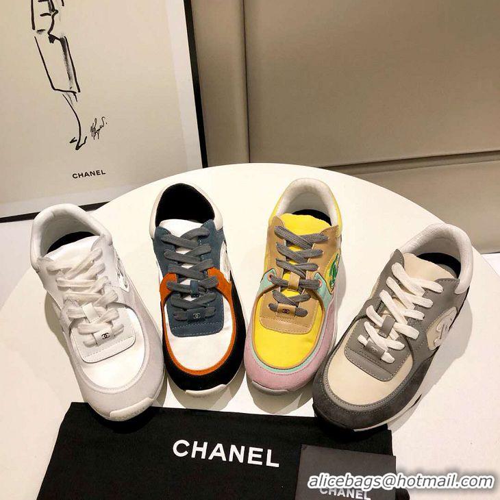 Unique Discount Chanel Top Quality Sneakers G35203 White