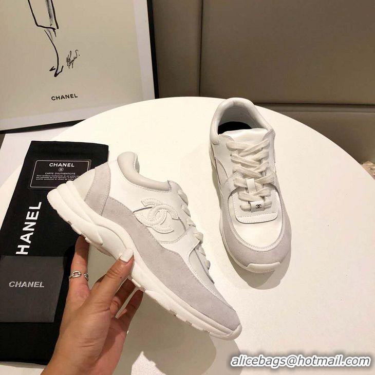 Unique Discount Chanel Top Quality Sneakers G35203 White