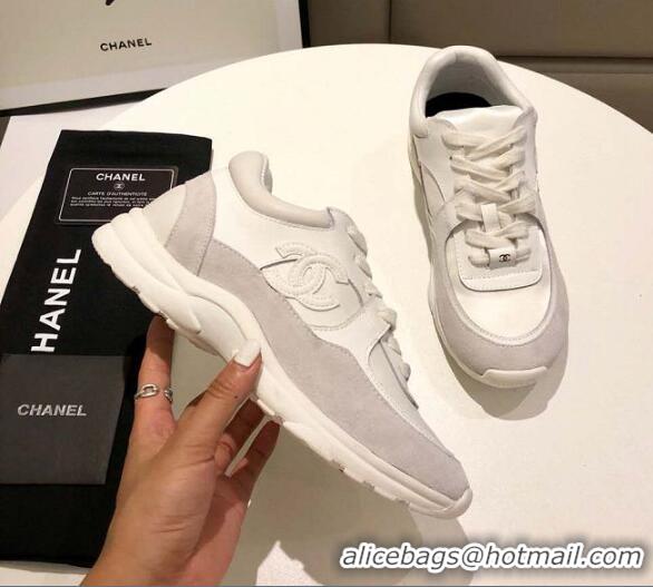 Unique Discount Chanel Top Quality Sneakers G35203 White