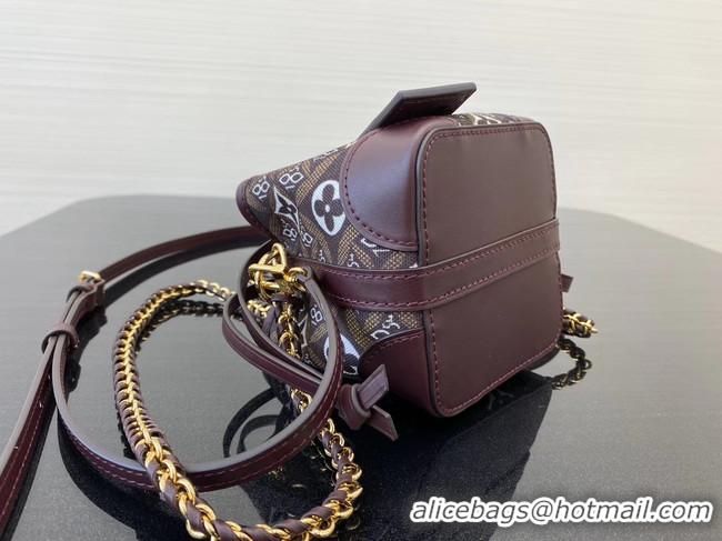 Free Shipping Design Louis Vuitton Original leather M57099 Coffee