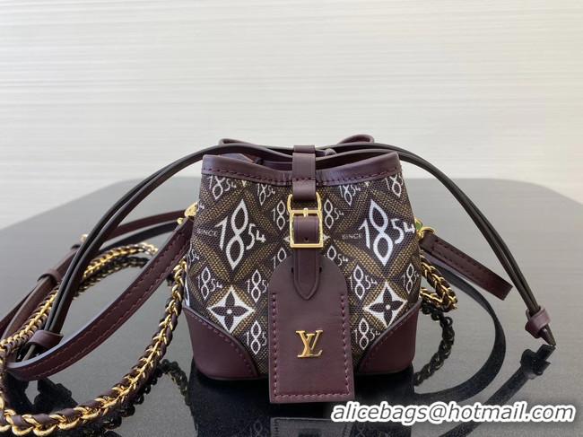 Free Shipping Design Louis Vuitton Original leather M57099 Coffee