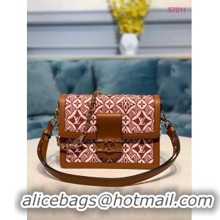 Luxury Discount Louis Vuitton DAUPHINE M57211 brown