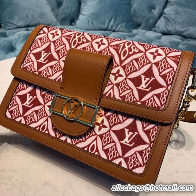 Luxury Discount Louis Vuitton DAUPHINE M57211 brown