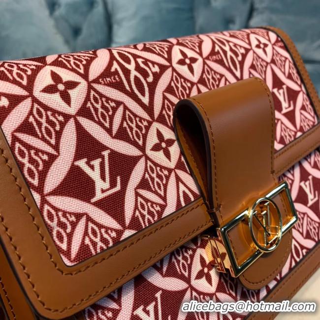 Luxury Discount Louis Vuitton DAUPHINE M57211 brown