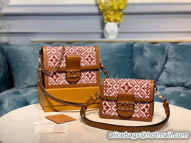 Luxury Discount Louis Vuitton DAUPHINE M57211 brown