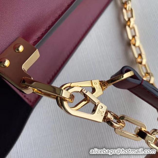 Good Looking Louis Vuitton DAUPHINE M57211 Burgundy