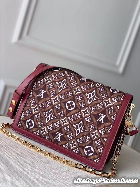 Good Looking Louis Vuitton DAUPHINE M57211 Burgundy