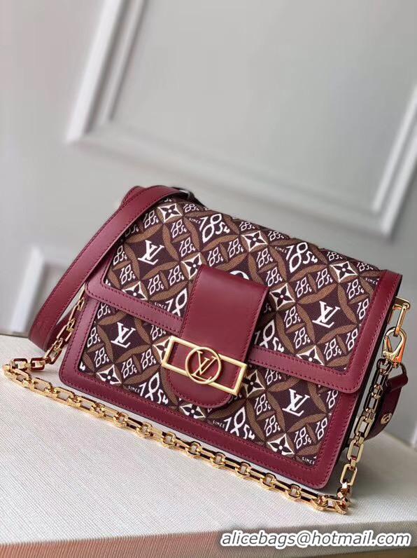 Good Looking Louis Vuitton DAUPHINE M57211 Burgundy