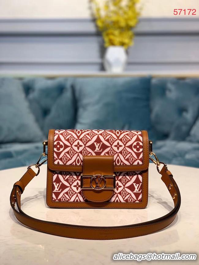 Chic Reproduction Louis Vuitton MINI DAUPHINE M57212 brown