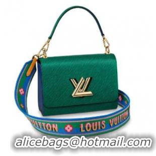 Best Price Louis Vuitton twist medium tote bag M55851 Emerald