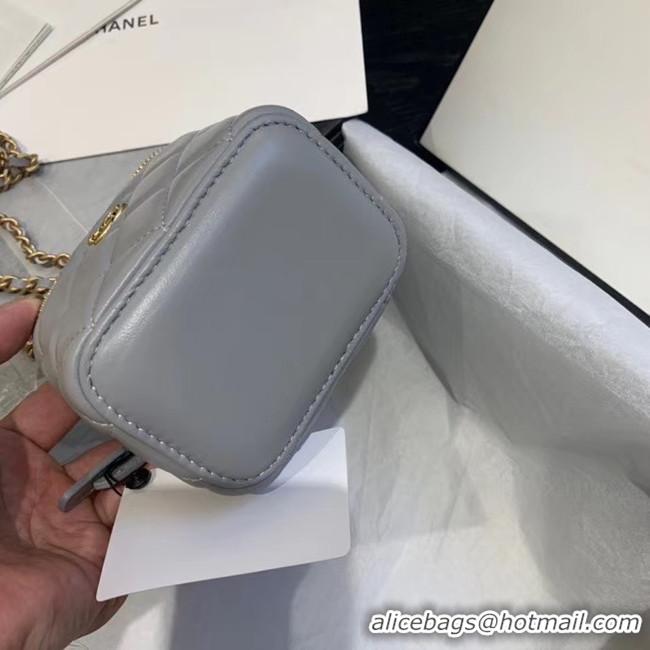 Popular Style Chanel Original Small classic chain box handbag AP1447 light grey