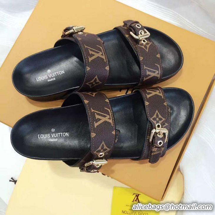 Top Quality Louis Vuitton Bow Dia Flat Mule 1A3R5O