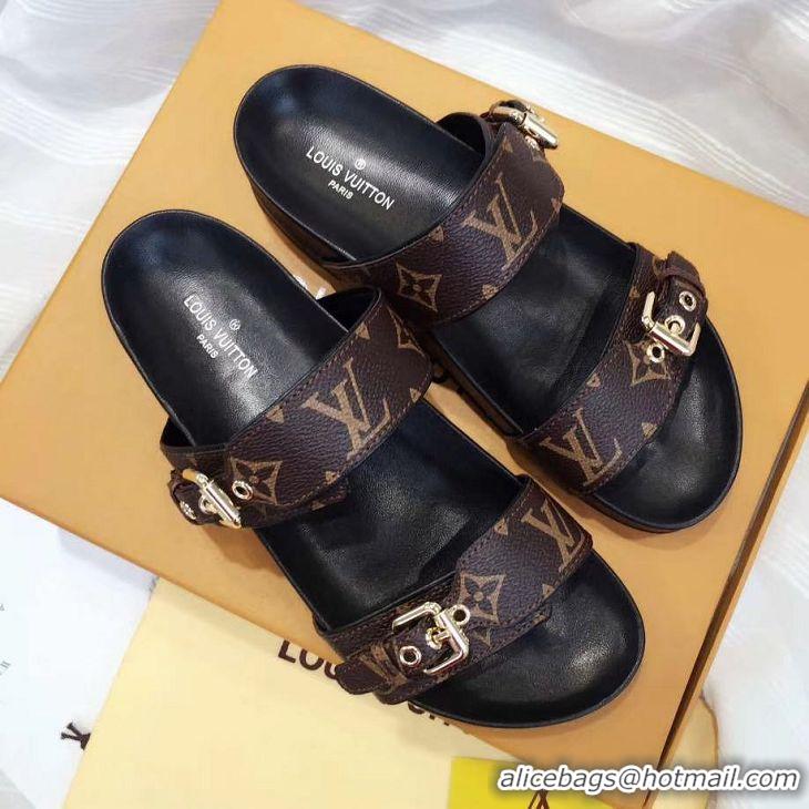 Top Quality Louis Vuitton Bow Dia Flat Mule 1A3R5O