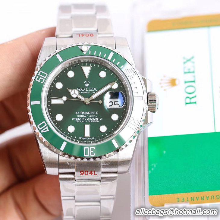 Original Quality Rolex Watch AR Factory Published V3 Submariner R116611LV Green