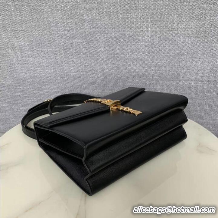 Buy Discount Gucci Sylvie 1969 small top handle bag 602781 black