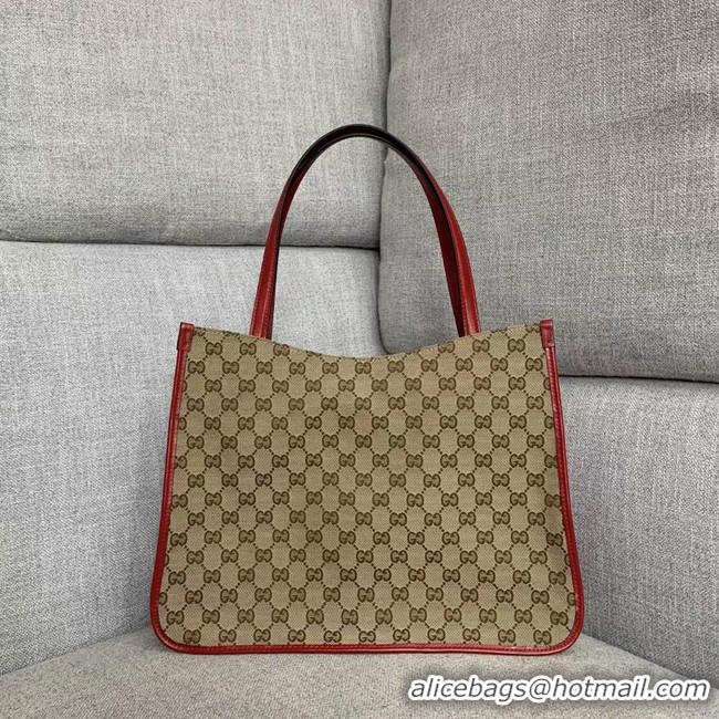 Low Cost Gucci 1955 Horsebit tote bag 623694 red