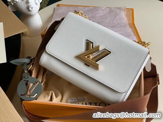 Promotional Louis vuitton original epi leather TWIST M50280 white