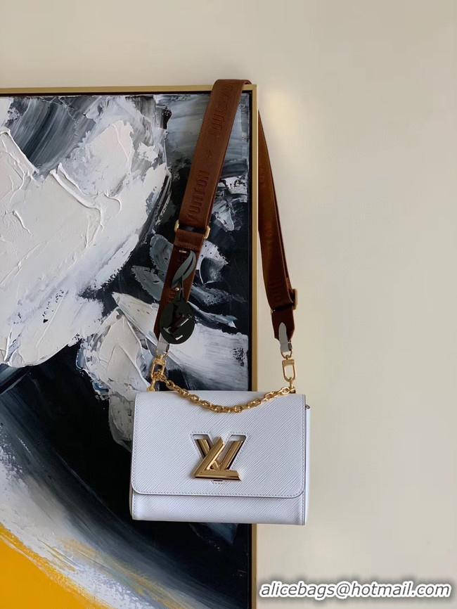 Promotional Louis vuitton original epi leather TWIST M50280 white