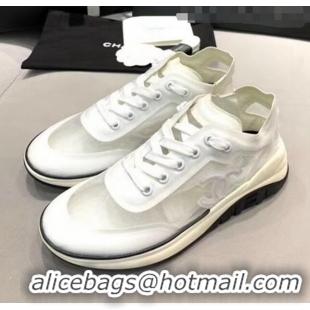 Pretty Style Chanel Classic Mesh Sneaker CC2044 White 2020