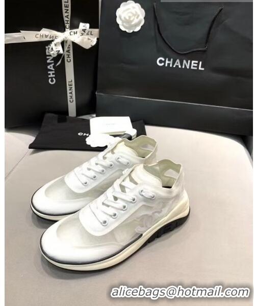 Pretty Style Chanel Classic Mesh Sneaker CC2044 White 2020