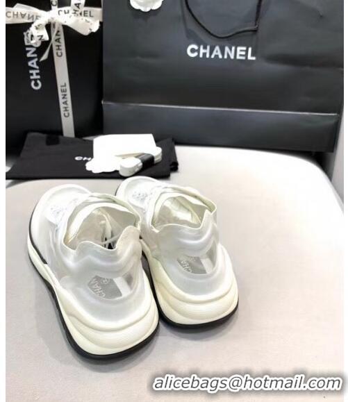 Pretty Style Chanel Classic Mesh Sneaker CC2044 White 2020