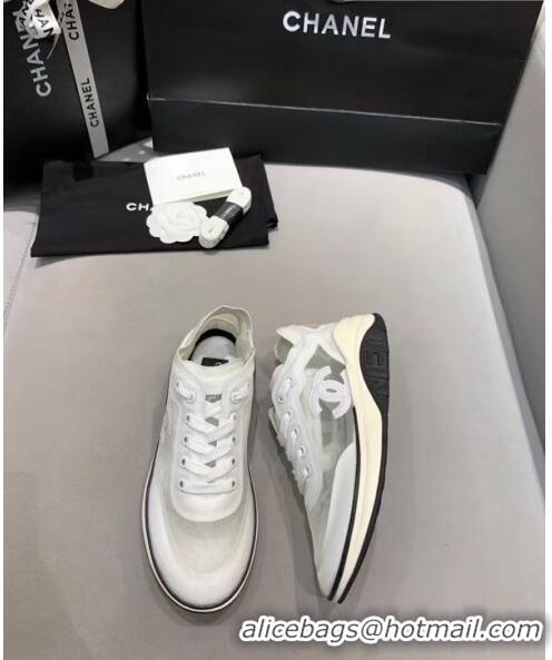 Pretty Style Chanel Classic Mesh Sneaker CC2044 White 2020