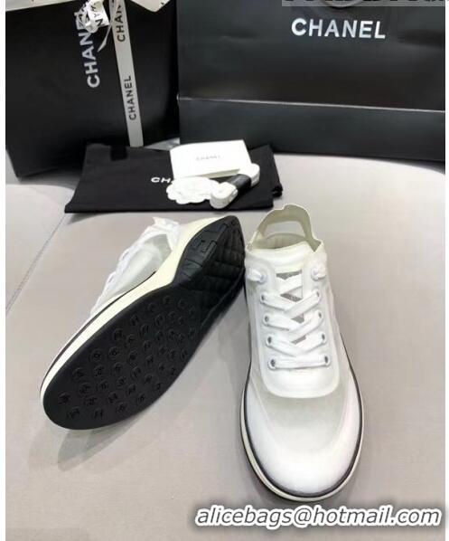 Pretty Style Chanel Classic Mesh Sneaker CC2044 White 2020