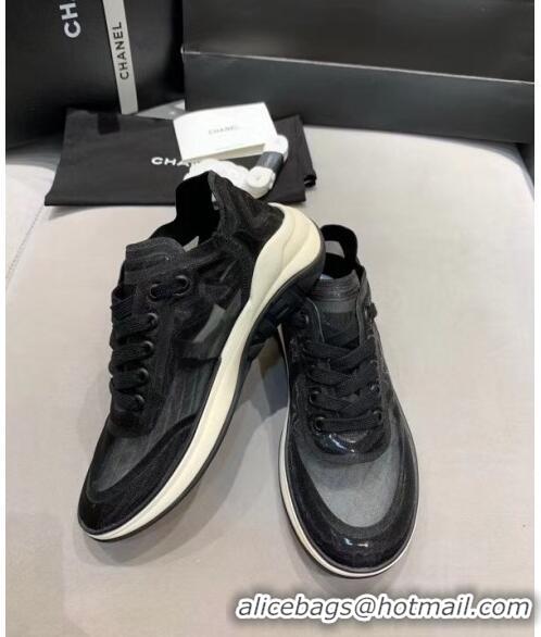 Trendy Design Chanel Classic Mesh Sneaker CC2044 Black 2020