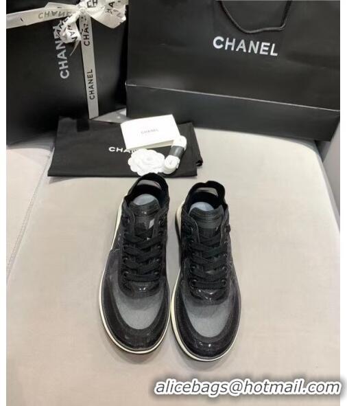 Trendy Design Chanel Classic Mesh Sneaker CC2044 Black 2020