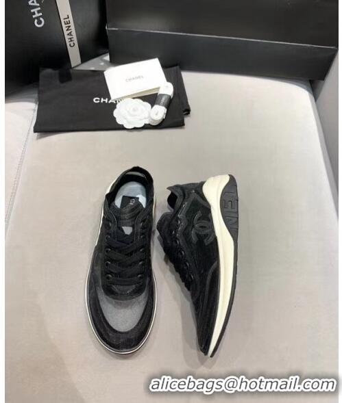 Trendy Design Chanel Classic Mesh Sneaker CC2044 Black 2020