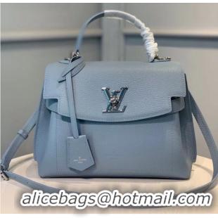 Top Quality Louis vuitton original LOCKME EVER BB M53937 light blue