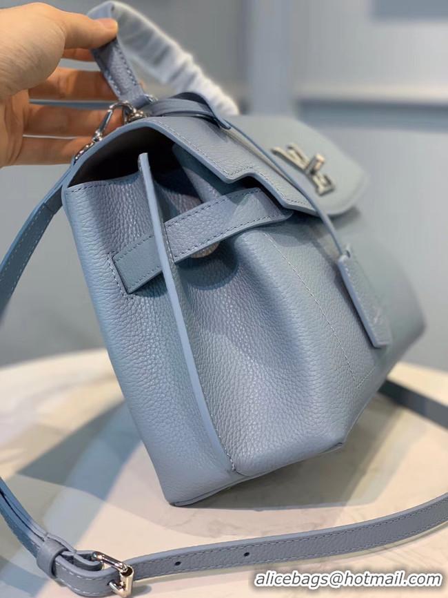 Top Quality Louis vuitton original LOCKME EVER BB M53937 light blue