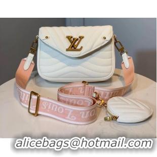 Buy Cheap LOUIS VUITTON NEW WAVE Shoulder Bag M56466 white