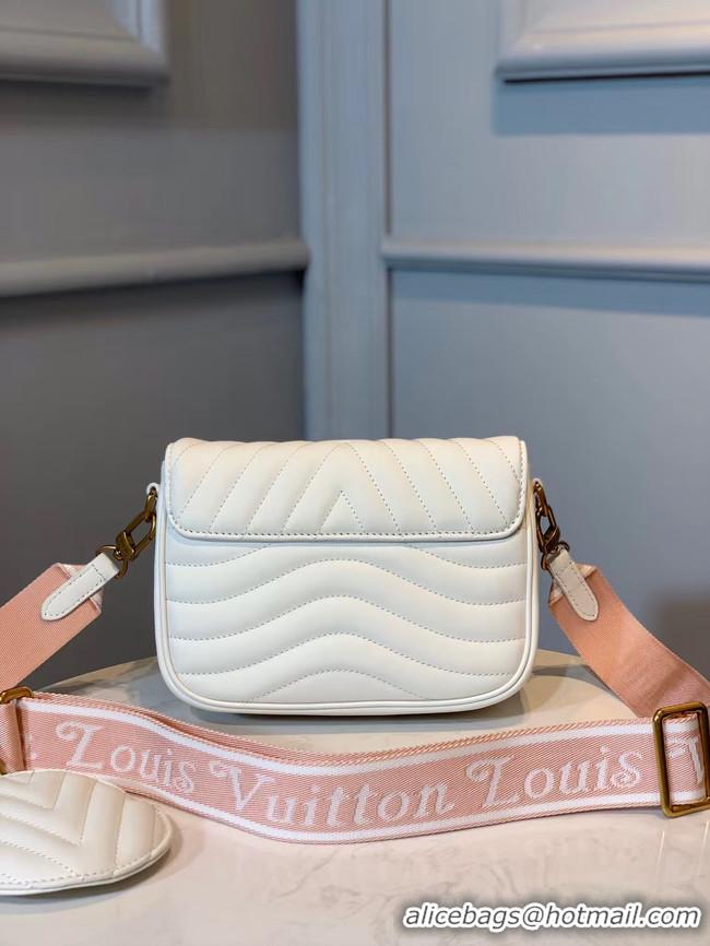 Buy Cheap LOUIS VUITTON NEW WAVE Shoulder Bag M56466 white