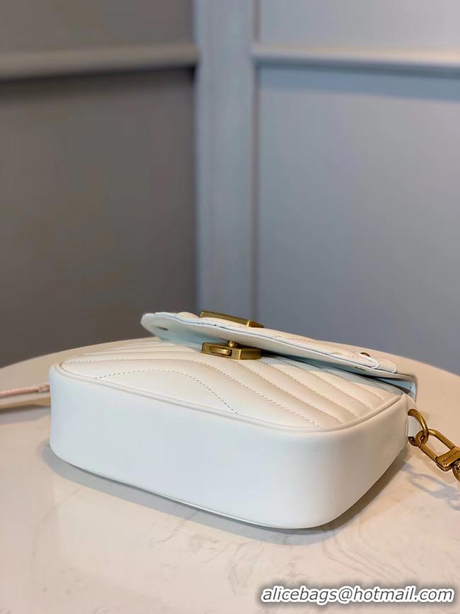 Buy Cheap LOUIS VUITTON NEW WAVE Shoulder Bag M56466 white