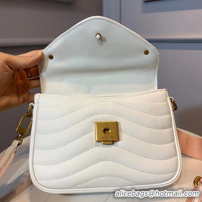 Buy Cheap LOUIS VUITTON NEW WAVE Shoulder Bag M56466 white