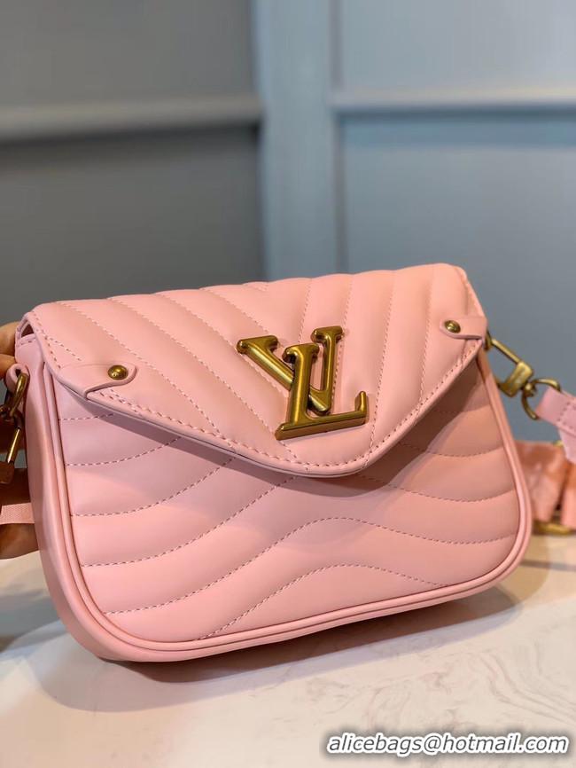 Latest Style LOUIS VUITTON NEW WAVE Shoulder Bag M56466 pink