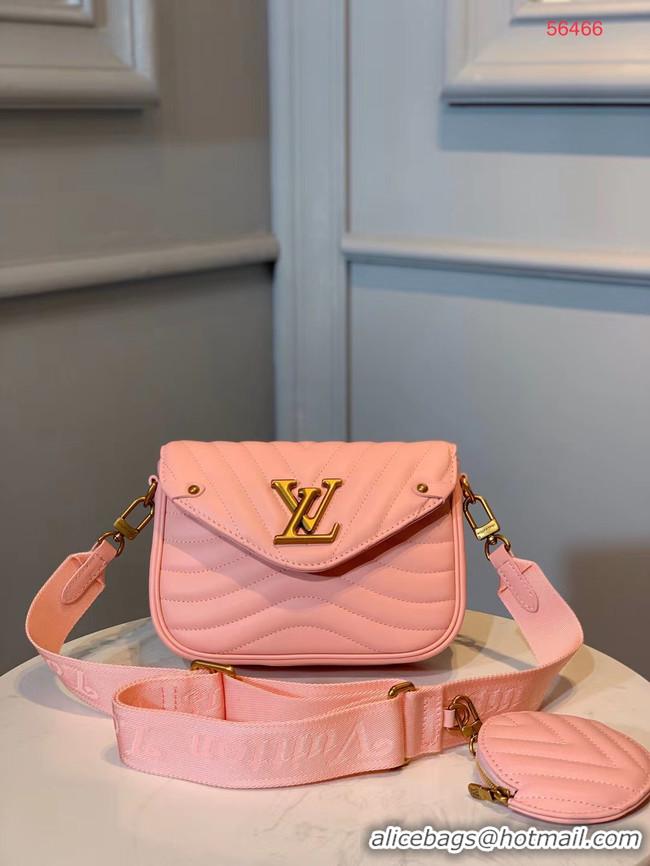 Latest Style LOUIS VUITTON NEW WAVE Shoulder Bag M56466 pink