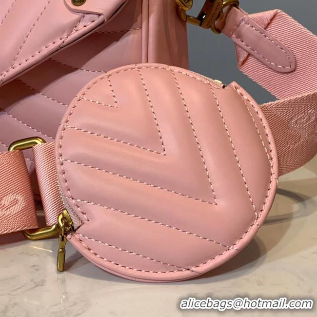 Latest Style LOUIS VUITTON NEW WAVE Shoulder Bag M56466 pink