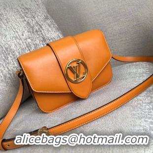 Top Quality Louis Vuitton Original Smooth Leather M53950 Orange