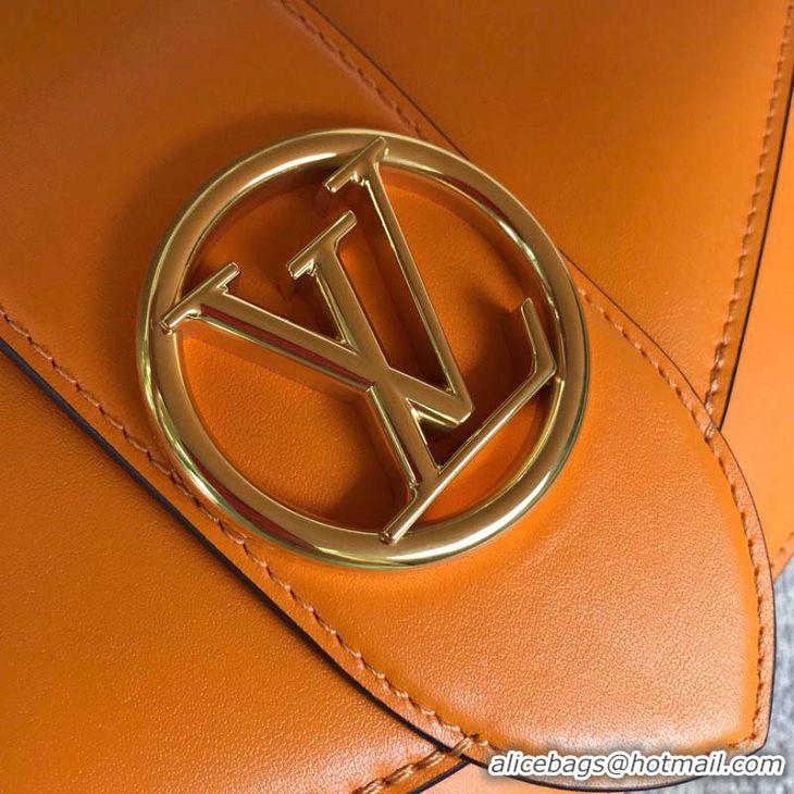 Top Quality Louis Vuitton Original Smooth Leather M53950 Orange