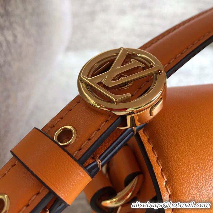 Top Quality Louis Vuitton Original Smooth Leather M53950 Orange