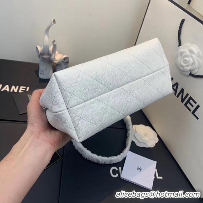 Spot Bulk Chanel Small Calfskin hobo bag AS1461 white