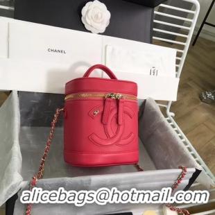 Luxury Wholesale CHANEL vanity case Gold-Tone Metal AS1336 rose